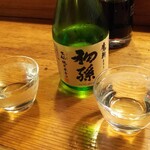 大和寿司 - 日本酒「初孫魔斬」