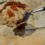 レストラン ナズ - ポルチーニ イクラのリゾット