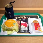 マクドナルド - ソーセージマフィンセット（タカラ焼酎ハイボール）