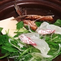 柚子屋旅館・一心居 - 柚子鯛しゃぶ☆
                  
                  明石の天然モノ！柚子の香りもさることながら、鯛が歯応えも良く美味しい！( ¤̴̶̷̤̀ω¤̴̶̷̤́ )✧