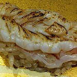 横浜 鮨 ふくじゅ - 炙り赤海老