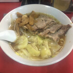 中華料理 菜来軒 - チャーシューワンタン麺¥900-