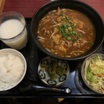 Chuugoku Shisem Menhanten Ittou - 麺定食(カレー中華)❗️