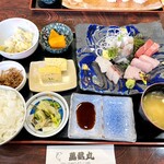 網元料理萬蔵丸 - 料理写真:刺身定食