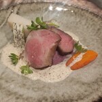 Sous vide Iberico pork mustard cream sauce