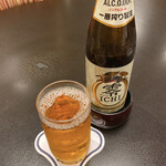 Ningyouchou Imahan - ノンアルのビール(660円)。