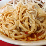 ラーメン二郎 - 麺