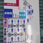 ラーメン二郎 - 店内外の並び方