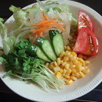 一休 - 5月14日　野菜サラダ　