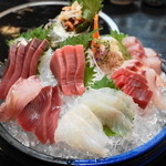 割烹　中むら - 2013.5 造り盛り合わせ四人前梅（6,090円）