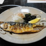 割烹　中むら - 2013.5 鯖灰干し（1,575円）