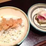 神保町 傳 - しらすごはんとお漬物