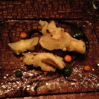 mori - (お肉の前の)小さなお魚料理