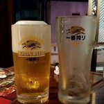 Yakiniku Sakaya Tomoya - 生ビールメガジョッキ