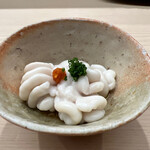 日本橋蛎殻町 すぎた - 鱈白子のポン酢和え