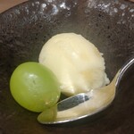 八重洲 steak & seafood 鉄板焼き 一心 - 〆デザート