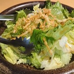 Shusai No Kakurega Tsukiakari - お通し　サラダ