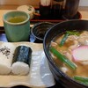 三州庵 - 料理写真:肉なんとおにぎりセット 1,000円