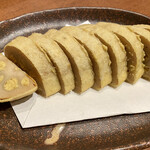 食彩 朱庵 - 辛子蓮根は揚げたて