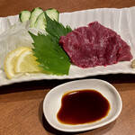 食彩 朱庵 - 馬刺しは美味い