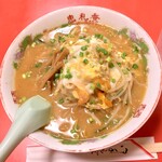 恵礼香 - 味噌ラーメン。¥720。火曜日は大盛りサービス。