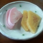 サービスの漬物