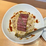 中華飯店 キンサン - A4黒毛和牛ステーキ炒飯