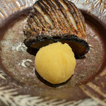 料理屋 稲家 - かますの若狭焼　石川産芋きんとん