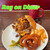 Reg On Diner - 【期間限定】 『蟹クリームコロッケバーガー￥1,760』 『オニオンリング3ケ¥165』 『HOT COFFEE¥165』