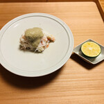 東茶屋 なかむら - 紅ズワイガニ　身とかに味噌　すだちと