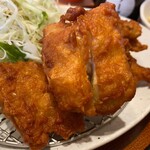 菜々家 - ★ドリンクバー＋ソフトクリーム付き定食（手揉み唐揚げ定食・767円税込）★