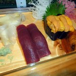 鮨芳 - 赤身，ウニ