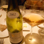 フランス料理 ル・クール - 5/11　シャブリ　グランクリュ　ブーグロ　２００２♪