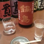 産直屋 たか - 自家製のカニ味噌と本日１番旨かった佐賀の鍋島。