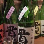 産直屋 たか - １升の仕込み水が眼の前に据え置かれます。