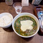 カリー ザイオン - ■ニラ豚スープカレー＋チーズトッピング