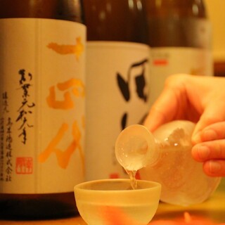 We offer a wide variety of sake to pair with Japanese-style meal!