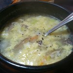 焼肉味園 - テールスープ