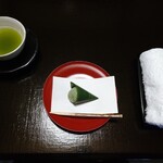 あさば - お着きのお菓子