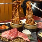 テーブルオーダーバイキング 焼肉 王道 - 