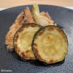 Wami Ajidokoro Fuurin - 甘鯛の鱗焼きと蕪とズッキーニ
