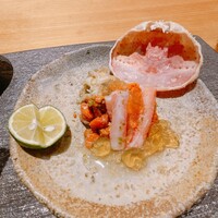 丸新 - 香箱がに、絶品です