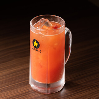 The most popular is tomato sour ◎ Great value all-you-can-drink price starts from 1,700 for 2 hours!