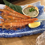 Isomaru Suisan - 海老＆蟹味噌甲羅焼き