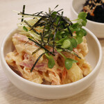 トンテキ食堂8 - ペンネの明太マヨサラダ350円