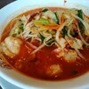 大阪王将 - 牛モツラーメンです