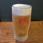 山横沢 - オリオンビール生ビール中ジョッキ
