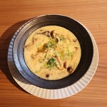 さじこよみ - 鱈とキノコの茶碗蒸し