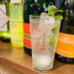 山形焼鳥 野菜串 チーズ ワイン フェニックス - ミントモヒート