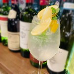 山形焼鳥 野菜串 チーズ ワイン フェニックス - スーパーレモン白サングリア